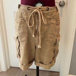 Free People Frankie washed shorts